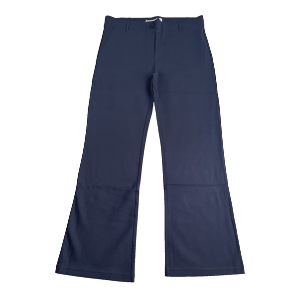 Betabrand  Dress Pant Bootcut XL Petite Navy Yoga Pants W1553 NWT - Picture 1 of 9